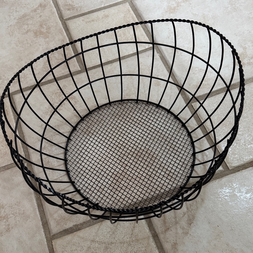 Black Wire Basket